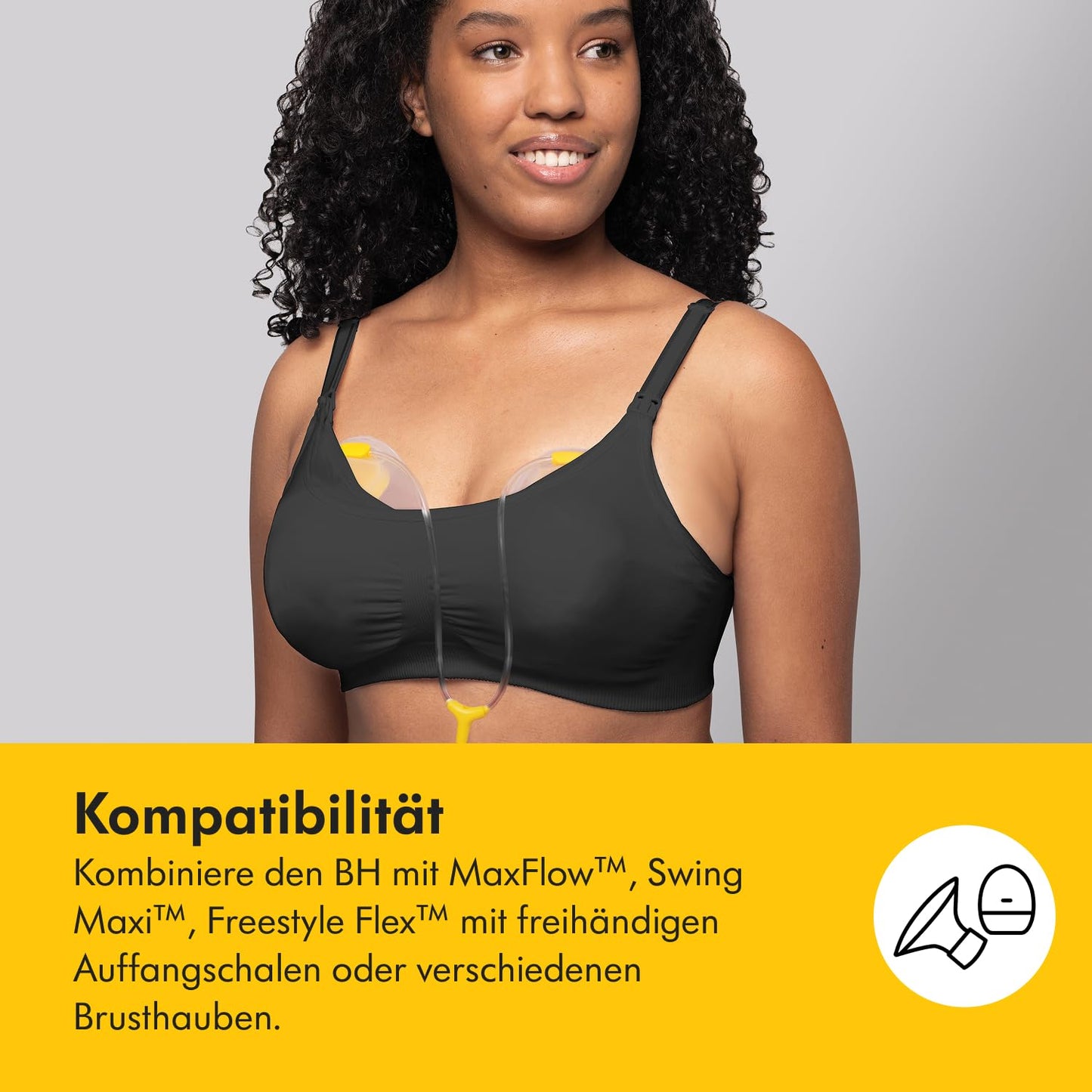Medela 3-in-1 imetamis- ja pumpamisrinnahoidja Chai L