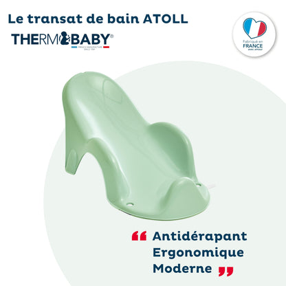 Thermobaby ATOLL beebivannitool, celadongreen, 0–8 kuud