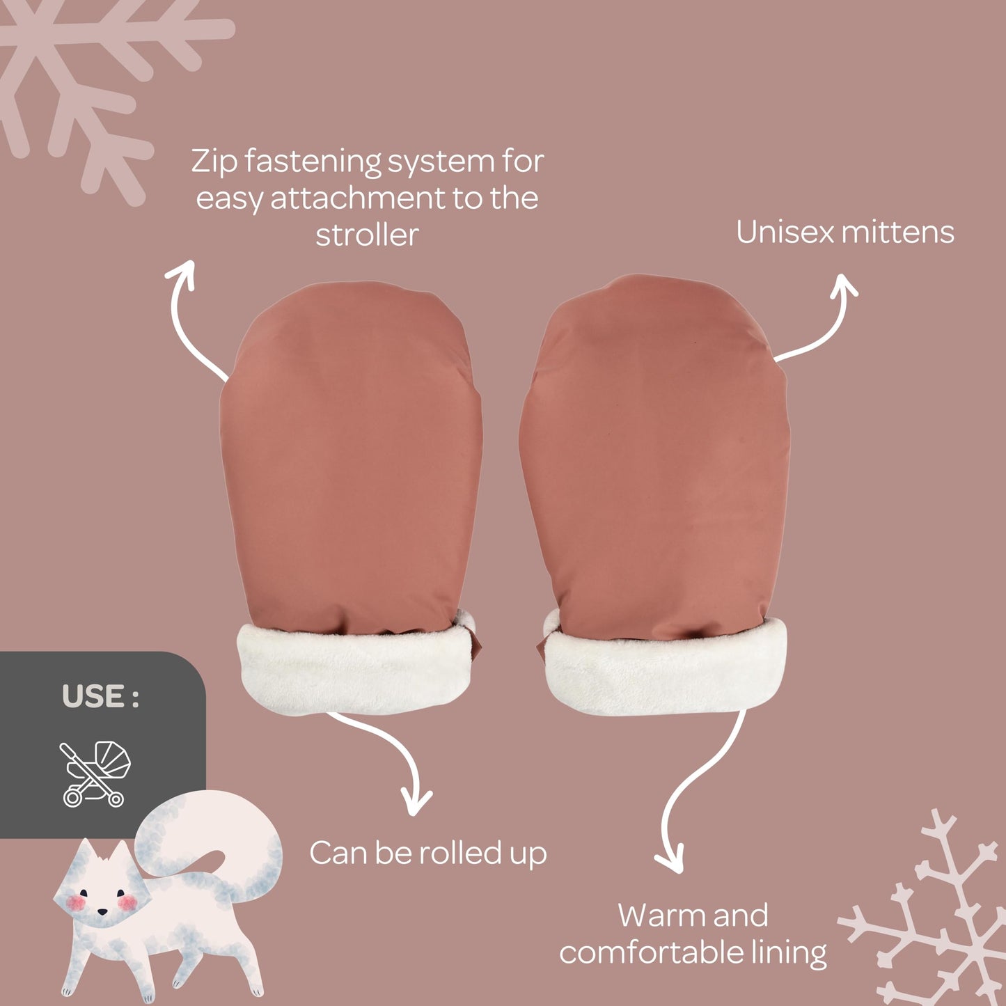 Béaba vankrikindad, roosa