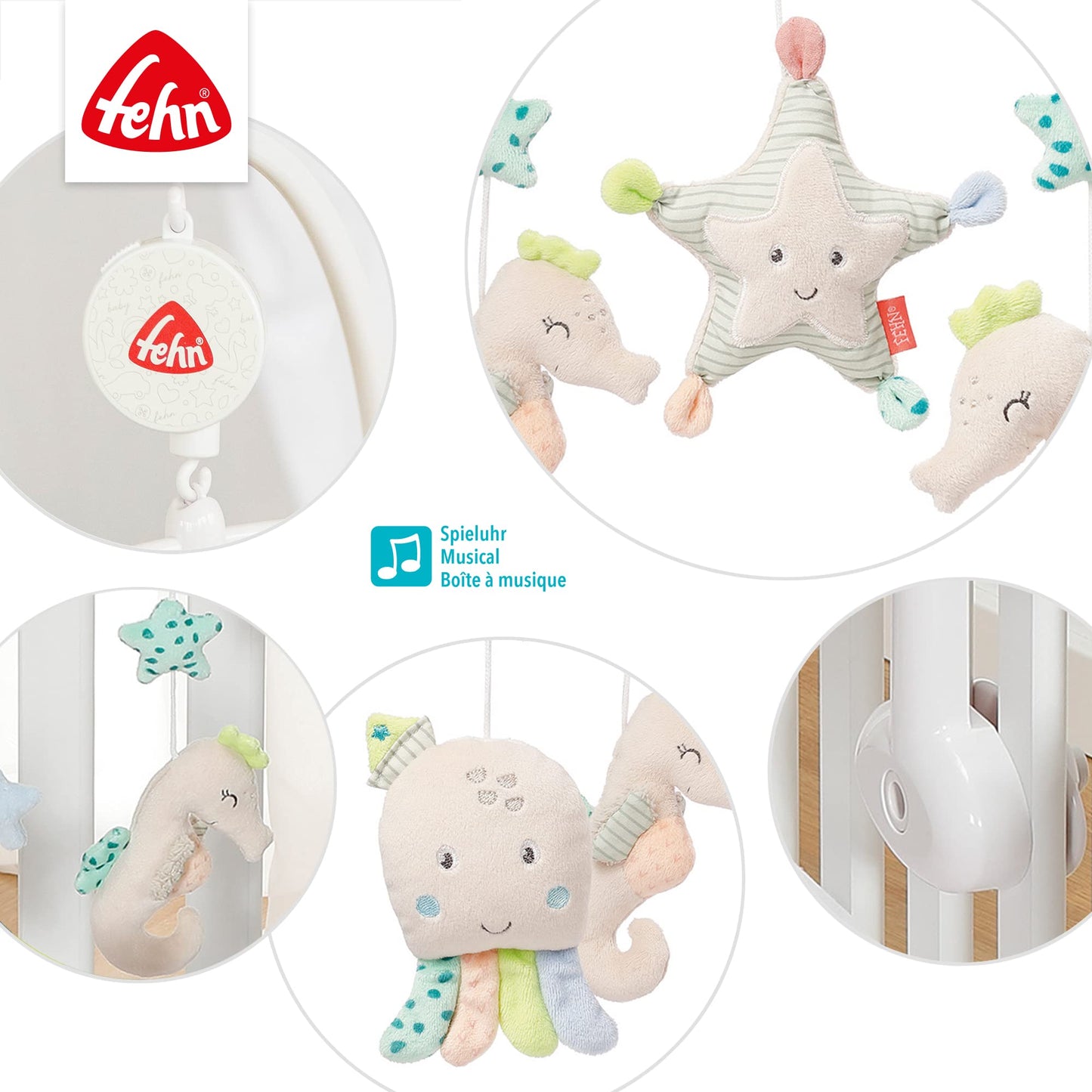 Fehn muusikaline voodikarusell „Mere lapsed“