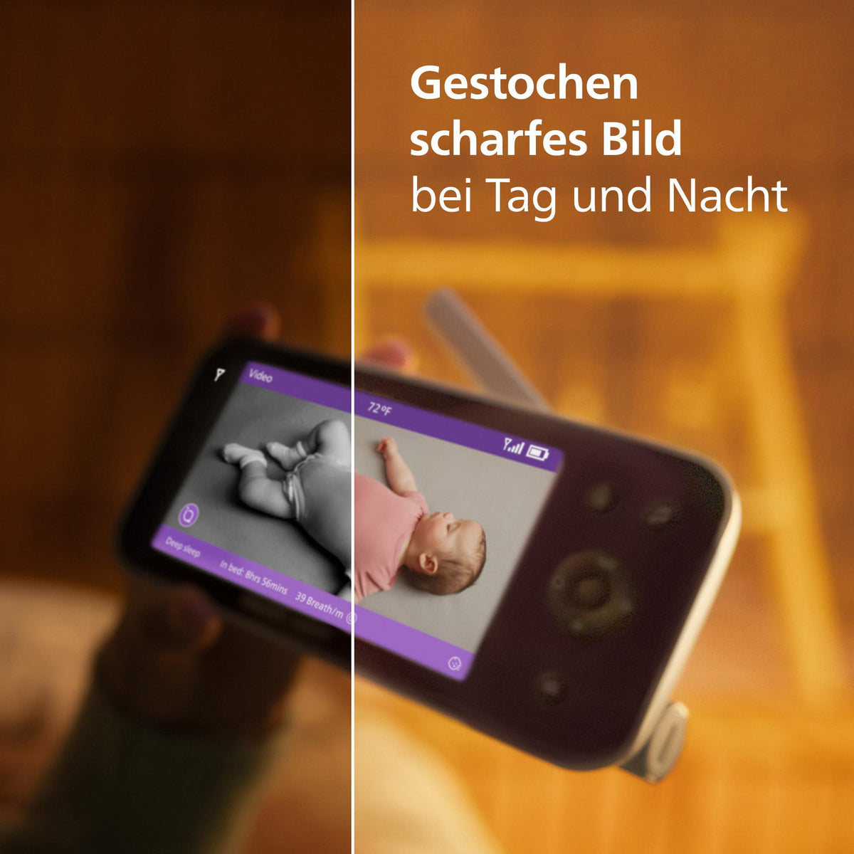 AVENT Premium Connected beebimonitor kaameraga SCD973/26, valge