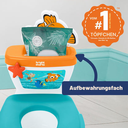 Bright Starts potiiste My Size 2-in-1 Disney Baby Findet Nemo, sinine, 18+ kuud