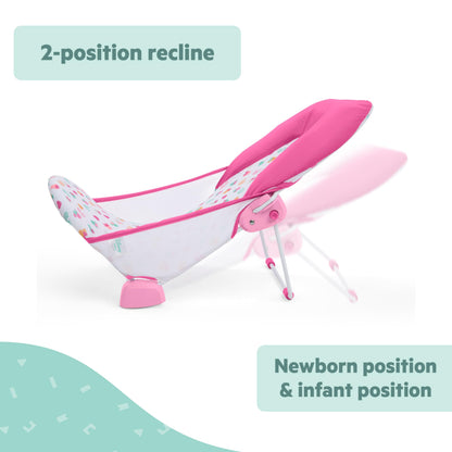 Bright Starts Disney Baby Minnie Mouse FoldAway beebivannitool, 0–6 kuud, kuni 9 kg
