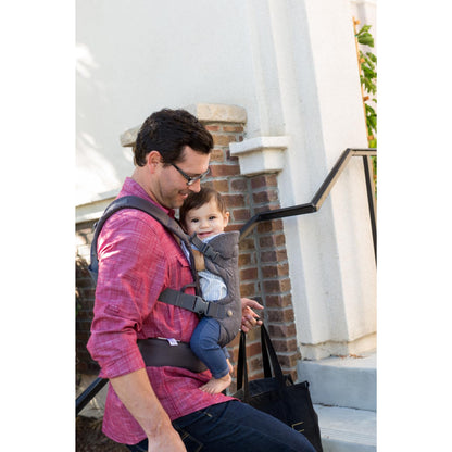 Infantino Flip Advanced 4-ühes ergonoomiline kandekott, vastsündinust kuni 14,5 kg, hall