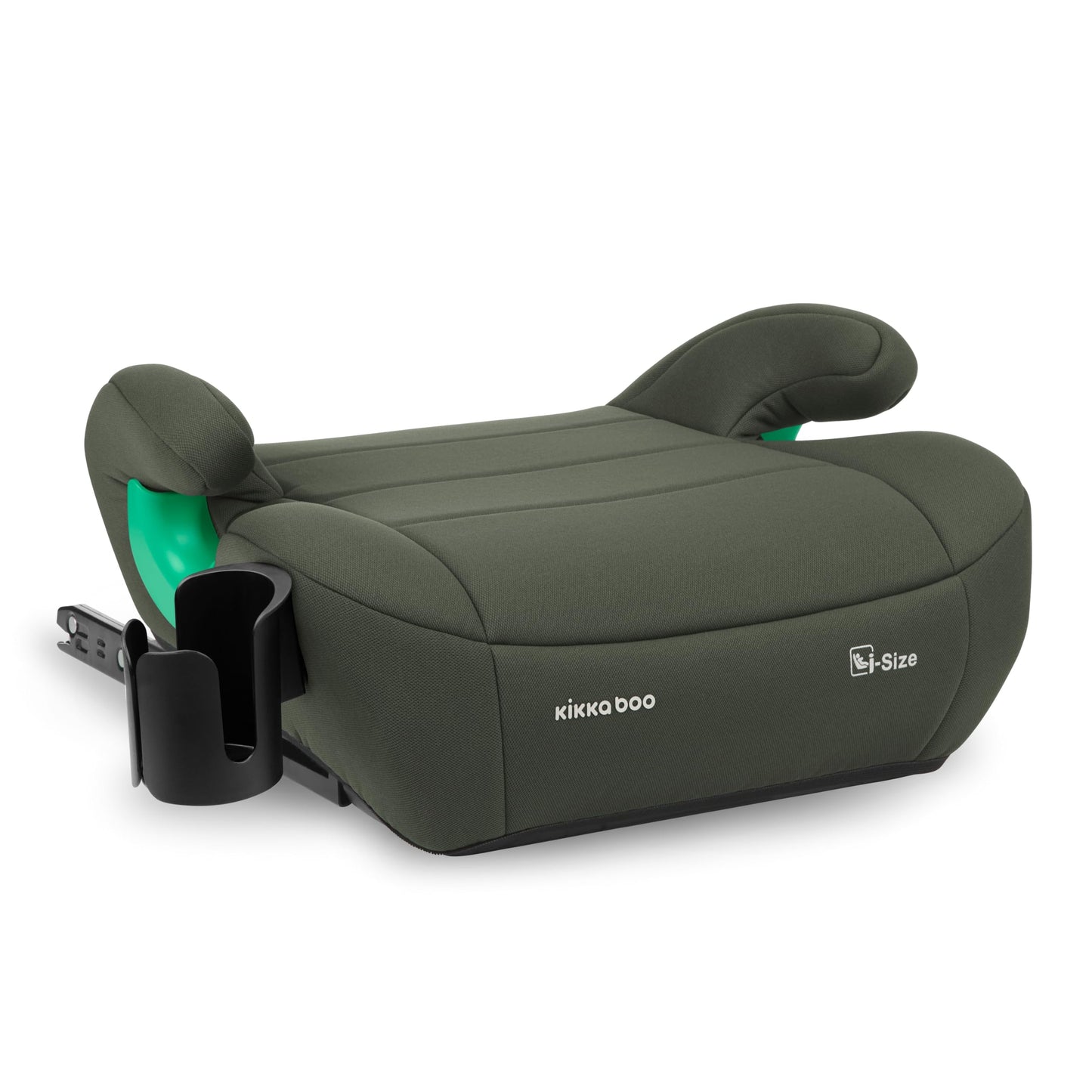 Kikka Boo i-Pop turvatooli istmekõrgendus, i-Size, ISOFIX, 22–36 kg, roheline