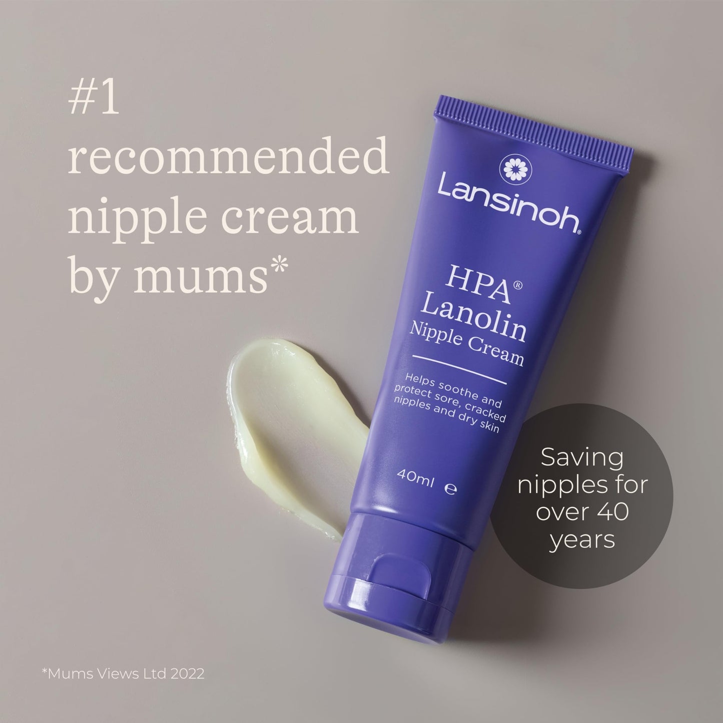 Lansinoh HPA lanoliinist nibukreem 40 ml – 100% naturaalneLansinoh HPA lanoliinist nibukreem 40 ml – 100% naturaalne