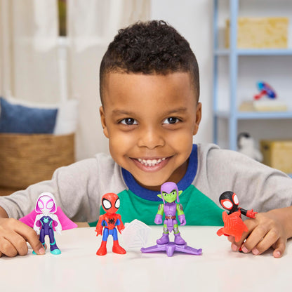 Marvel Spidey ja tema imelised sõbrad tegelaskujude komplekt, 4 figuuri