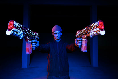 XSHOT Hyper Gel Clutch toy gun, manual, with 5000 gel balls, 14+