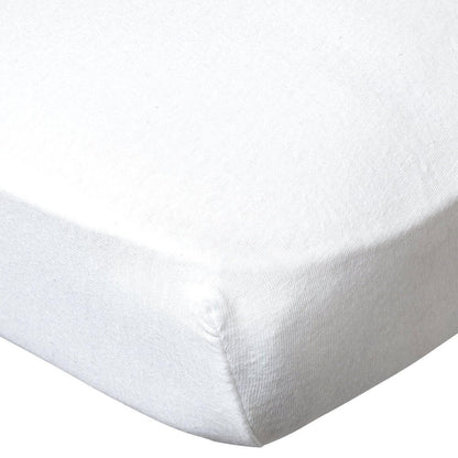 Babycalin kummiga voodilina, valge/roosa, 70 x 140 cm, 2 tk
