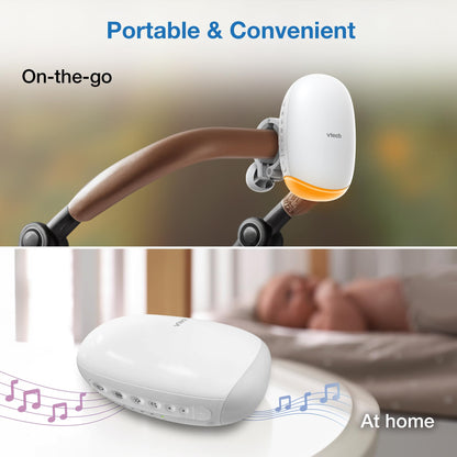 VTech V-Hush Rocker beebikäru kiigutaja, valge, BC8611