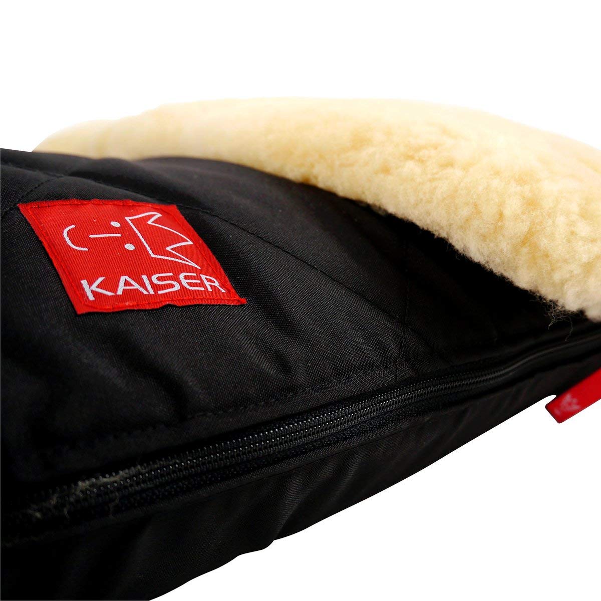 Kaiser Natura soojakott lambavillaga, must