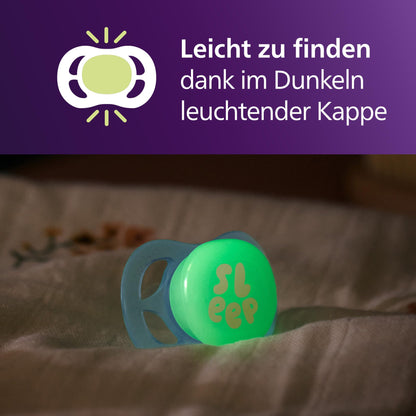 AVENT lutt ultra start Nighttime SCF075/18, 0-2 kuud, 2 tk