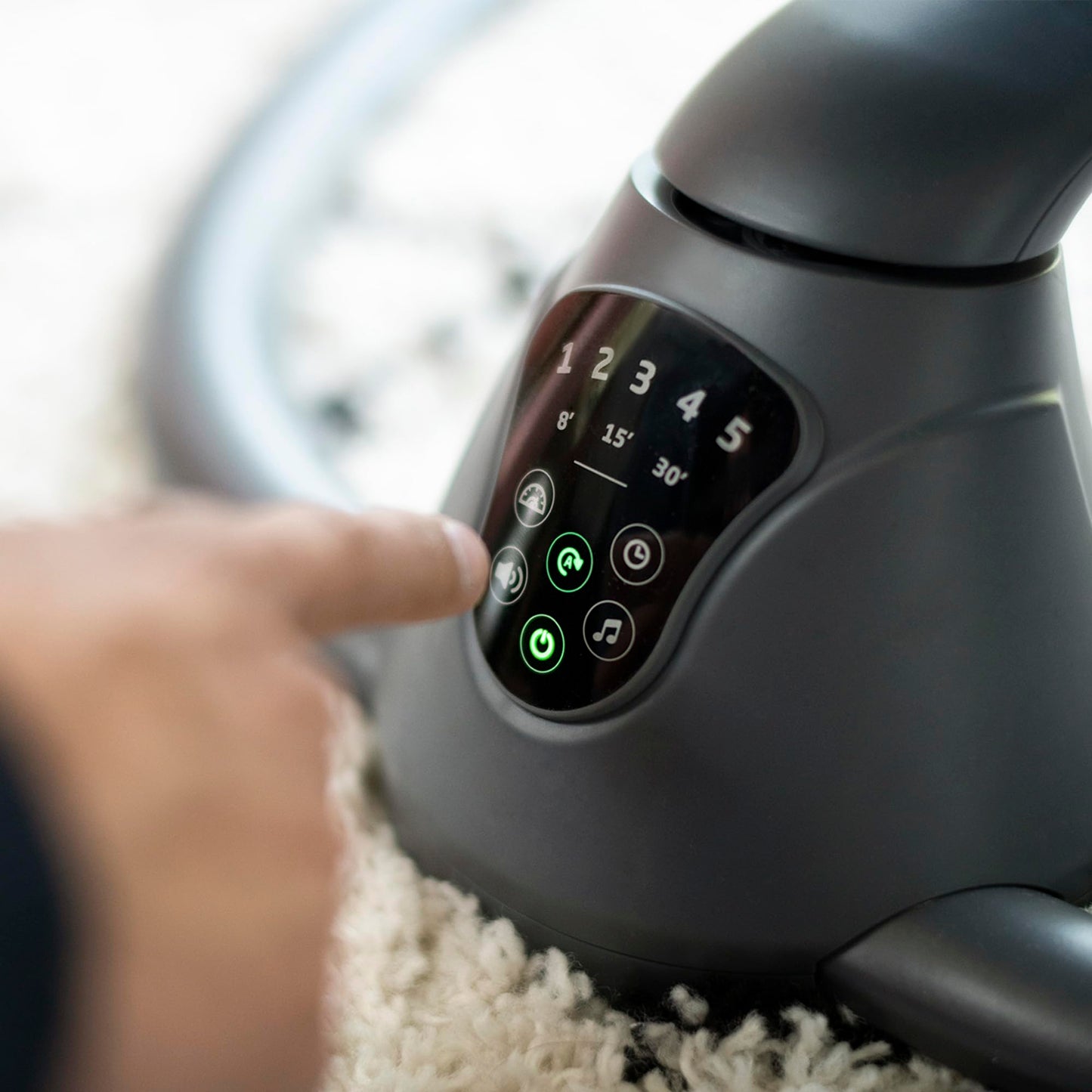 Maxi-Cosi Cassia elektriline beebikiik, 0–6 kuud, 9 kg, 360° pöörlev iste, Essential Graphite