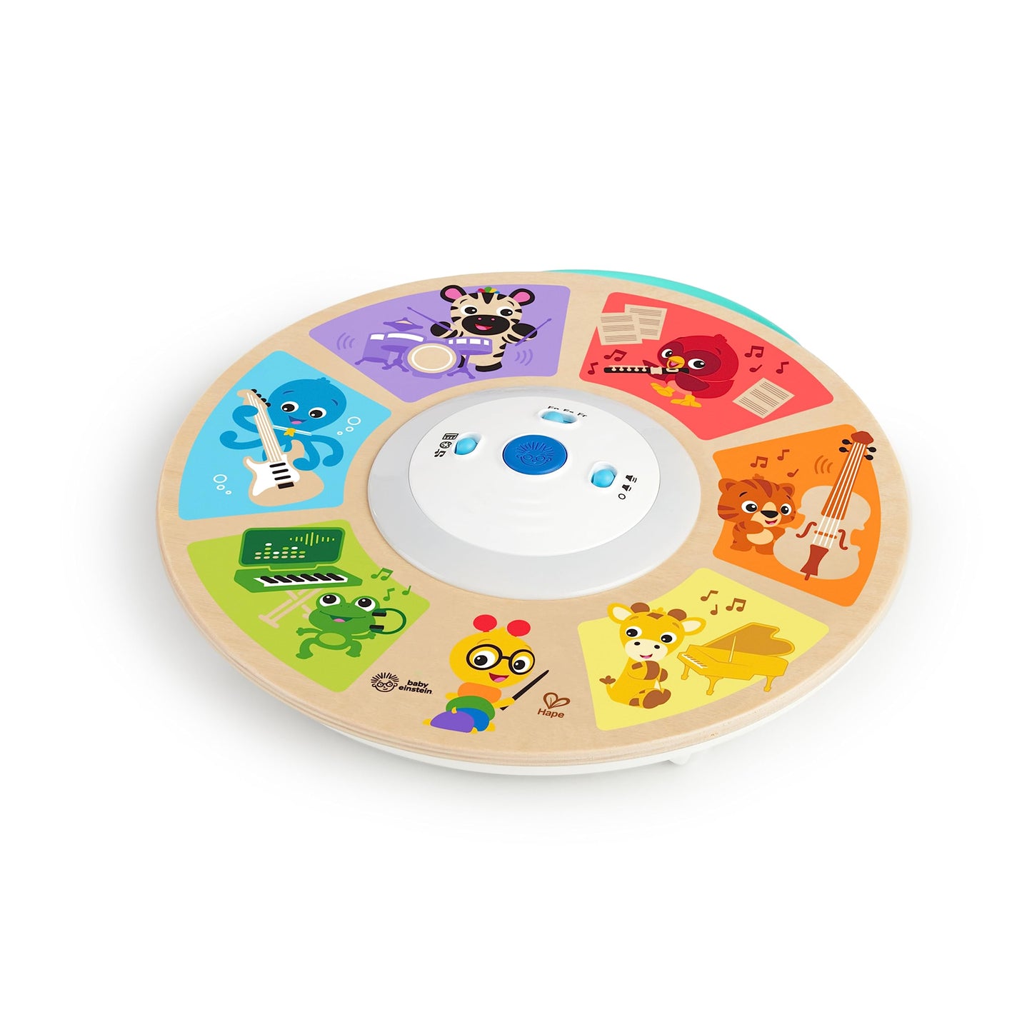 Baby Einstein Cal’s Smart Sounds Symphony puidust elektrooniline tegevusmänguasi, alates 6. kuust