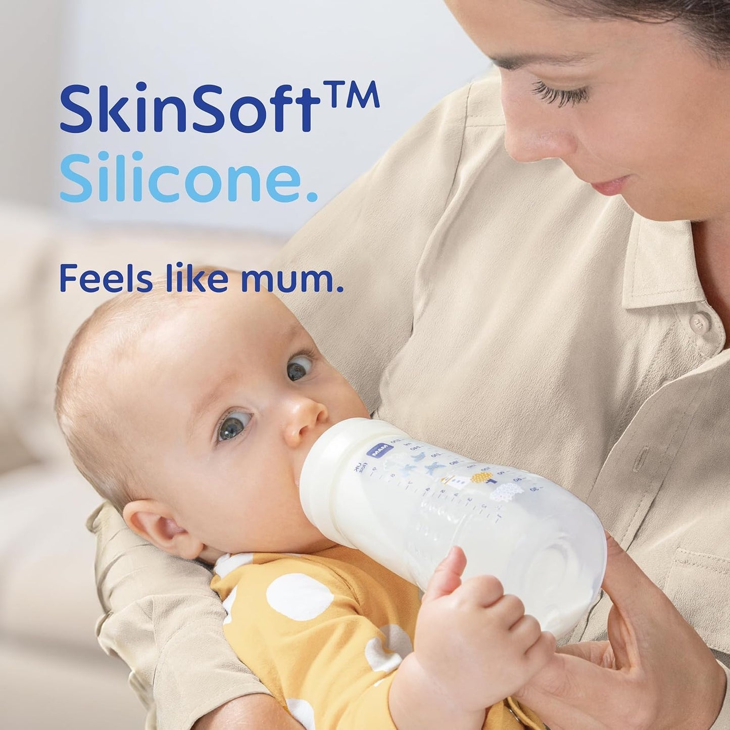 MAM Easy Active lutipudel 330 ml, kiire vooluga, alates 6. elukuust, roosa