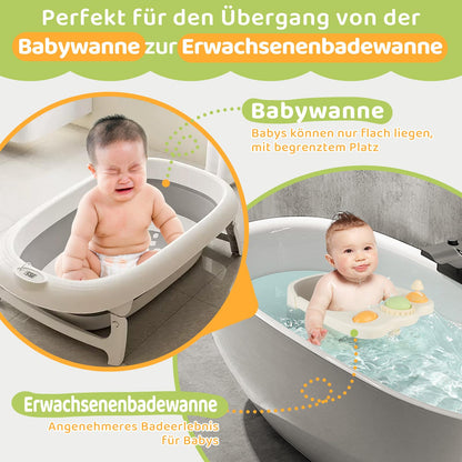 Aragallant baby bath seat with toys, 6–18 months, white
