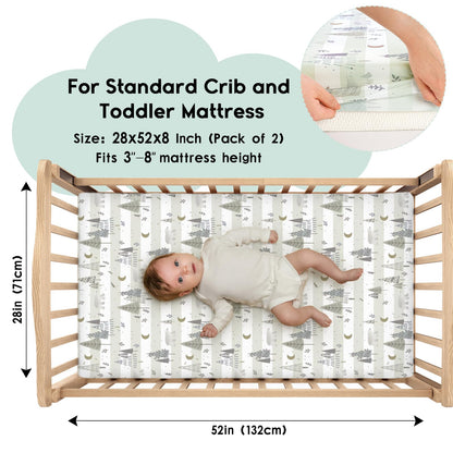 Yoofoss voodilina komplekt 140 × 70 cm, 2 tk, hall mets