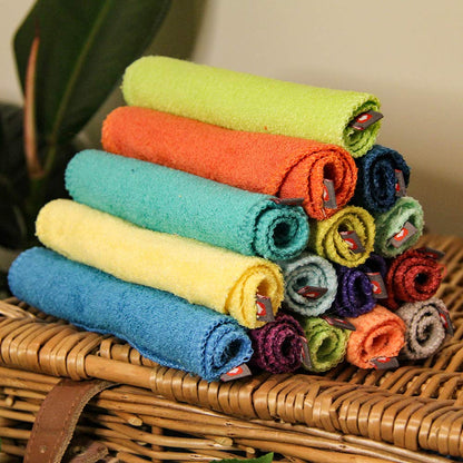 Close Pop-in korduvkasutatavad bambusest lapid, 10 tk, pastelltoonid