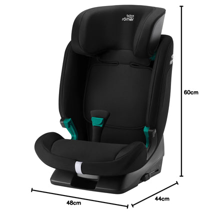 Britax Römer EVOLVAFIX turvatool, 76–150 cm, Space Black