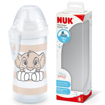 NUK First Choice+ Kiddy Cup joogitops Lion King, 12+ kuud 300 ml