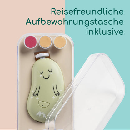 Bebeconfort elektriline beebi küüneviil, roheline, USB-C, 3 kiirust, LED, alates sünnist