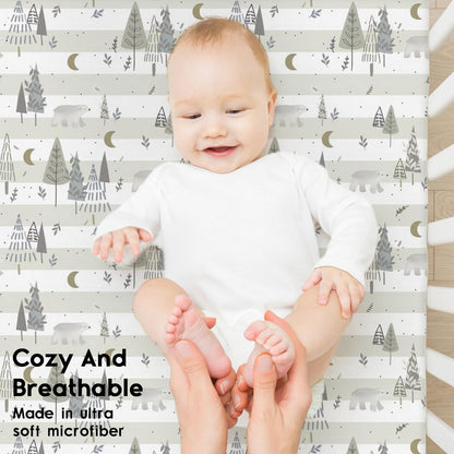 Yoofoss voodilina komplekt 140 × 70 cm, 2 tk, hall mets