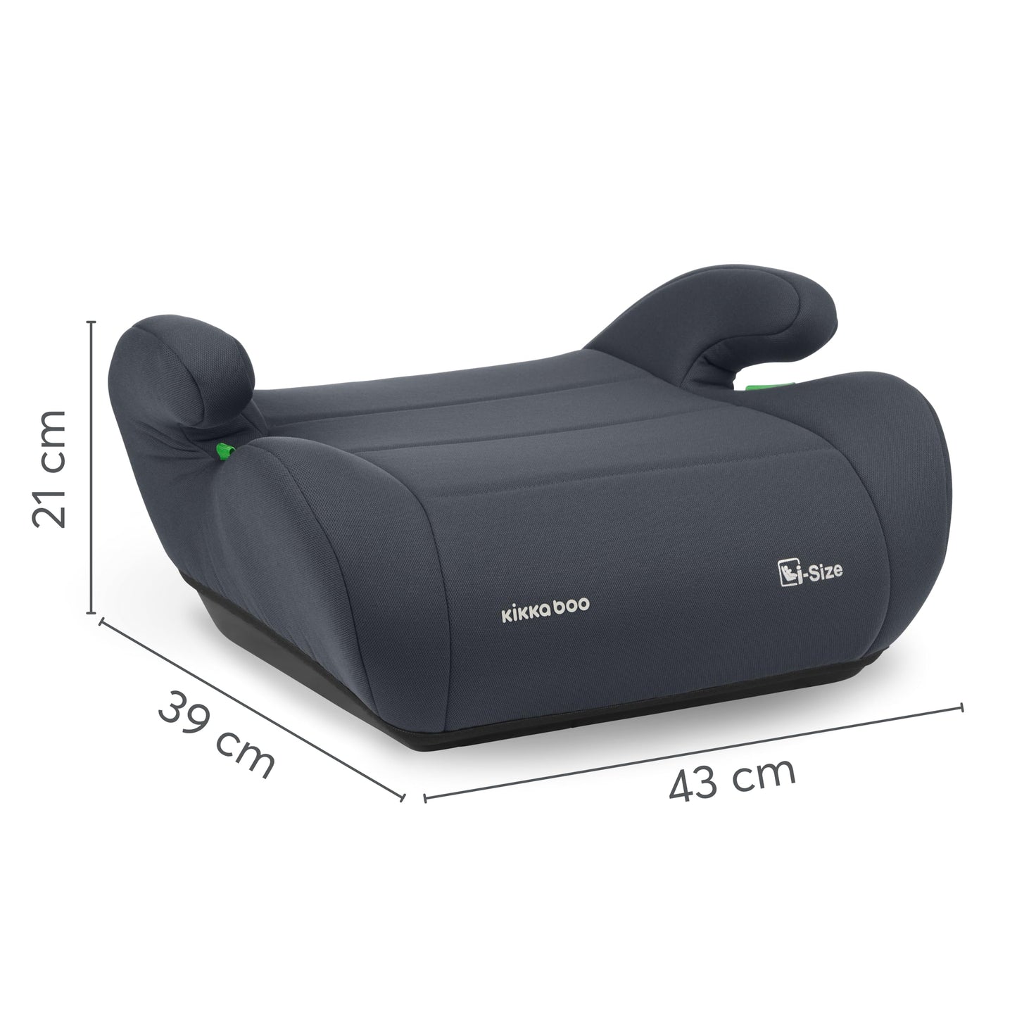 Kikka Boo turvatool i-UP, i-Size, 125-150 cm, hall, 7-12 a, 22-36 kg
