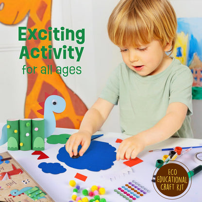 LAOESE dinosauruste teemaline meisterdamiskomplekt lastele