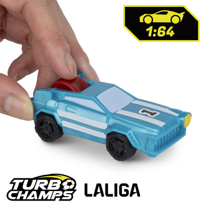 Turbo Champs LaLiga „Punane vs Sinine” võidusõidu- ja jalgpallikomplekt lastele