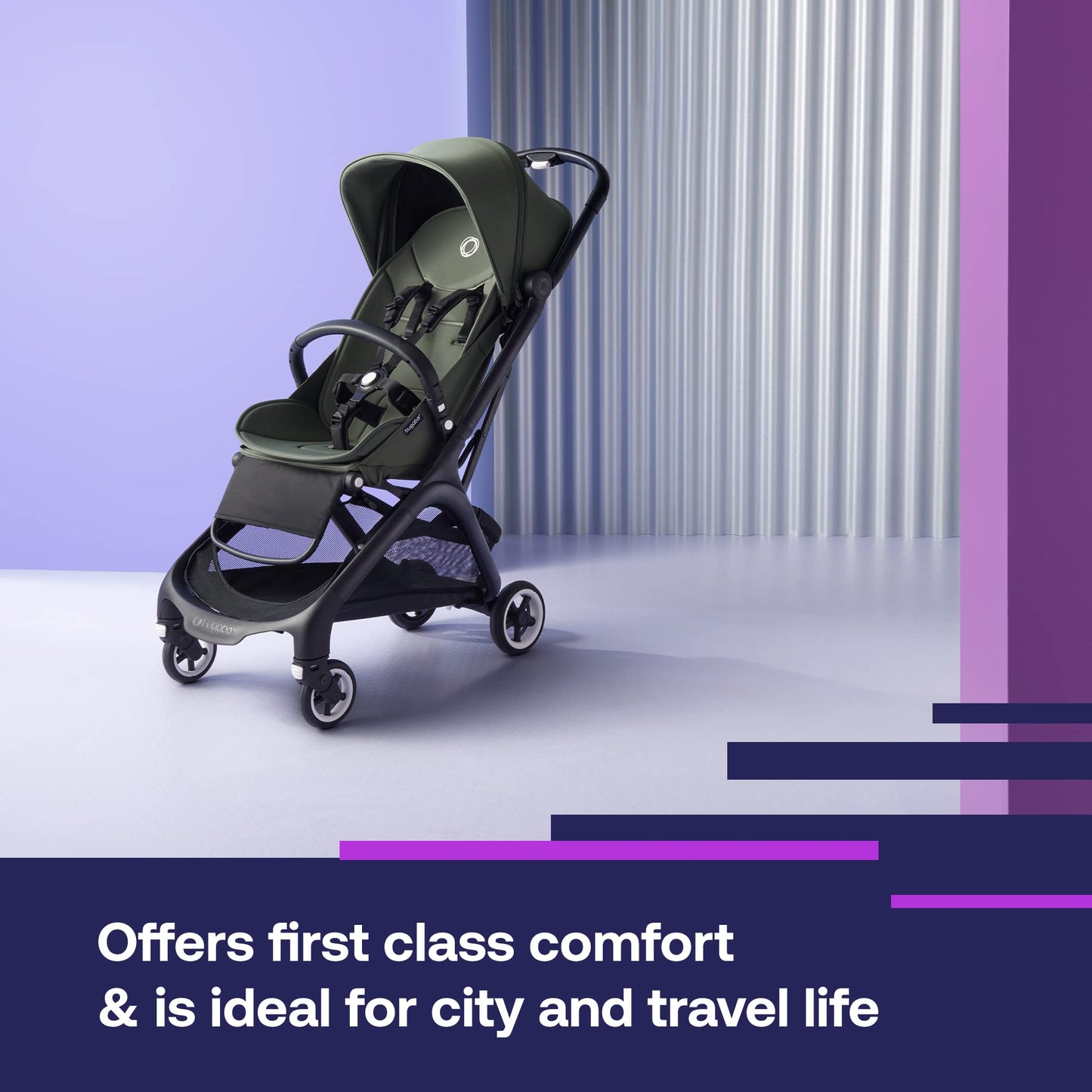 Bugaboo Butterfly turvapiire (ilma adapteriteta!), must