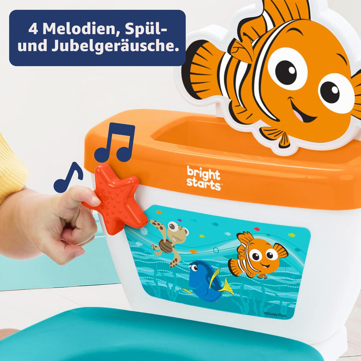 Bright Starts potiiste My Size 2-in-1 Disney Baby Findet Nemo, sinine, 18+ kuud
