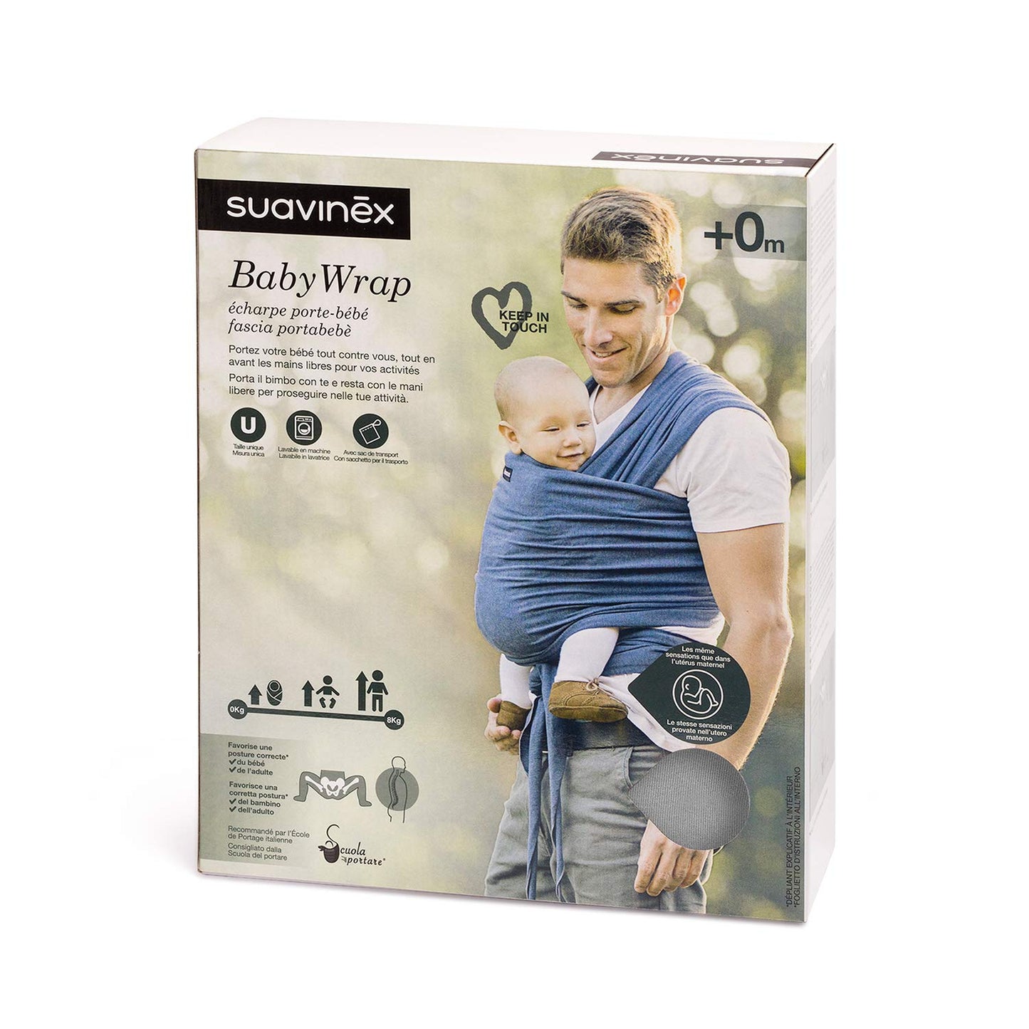 Suavinex BabyWrap kandelina beebile, hall