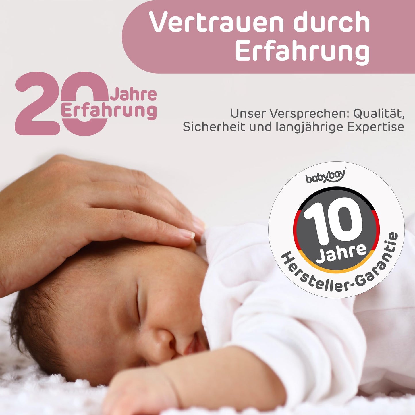 babybay Original vooditasku pöögipuust, naturaalne + voodipehmendus (mesh), lina ja madrats