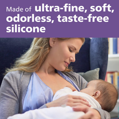 Philips Avent rinnanibukaitsmed hoiukarbi ja 2 kaitsega, suurus M