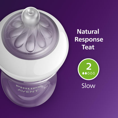 Philips Avent Natural Response beebipudel AirFree-ventiiliga, 125 ml, vastsündinutele