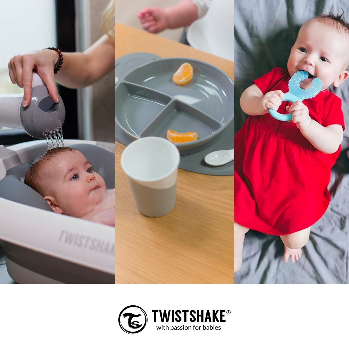 Twistshake lutipudeli lutt Anti-Kolik, suurus L, 2 tk, 4+ kuud, läbipaistev
