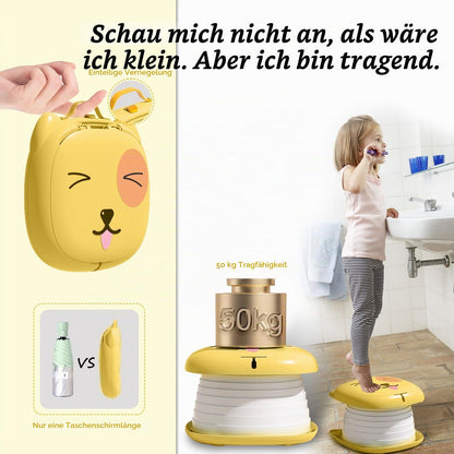 XINYUDAILY potiiste kokkupandav reisipott, kollane, mudel 25