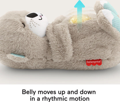 Fisher-Price kaisukas ja helimasin Soothe 'n Snuggle Otter, valguse ja hingamisliigutustega