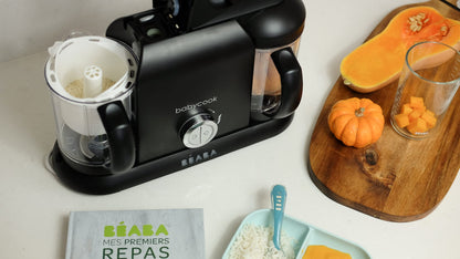 Béaba Babycook Duo 4-in-1 baby food blender-steamer, black