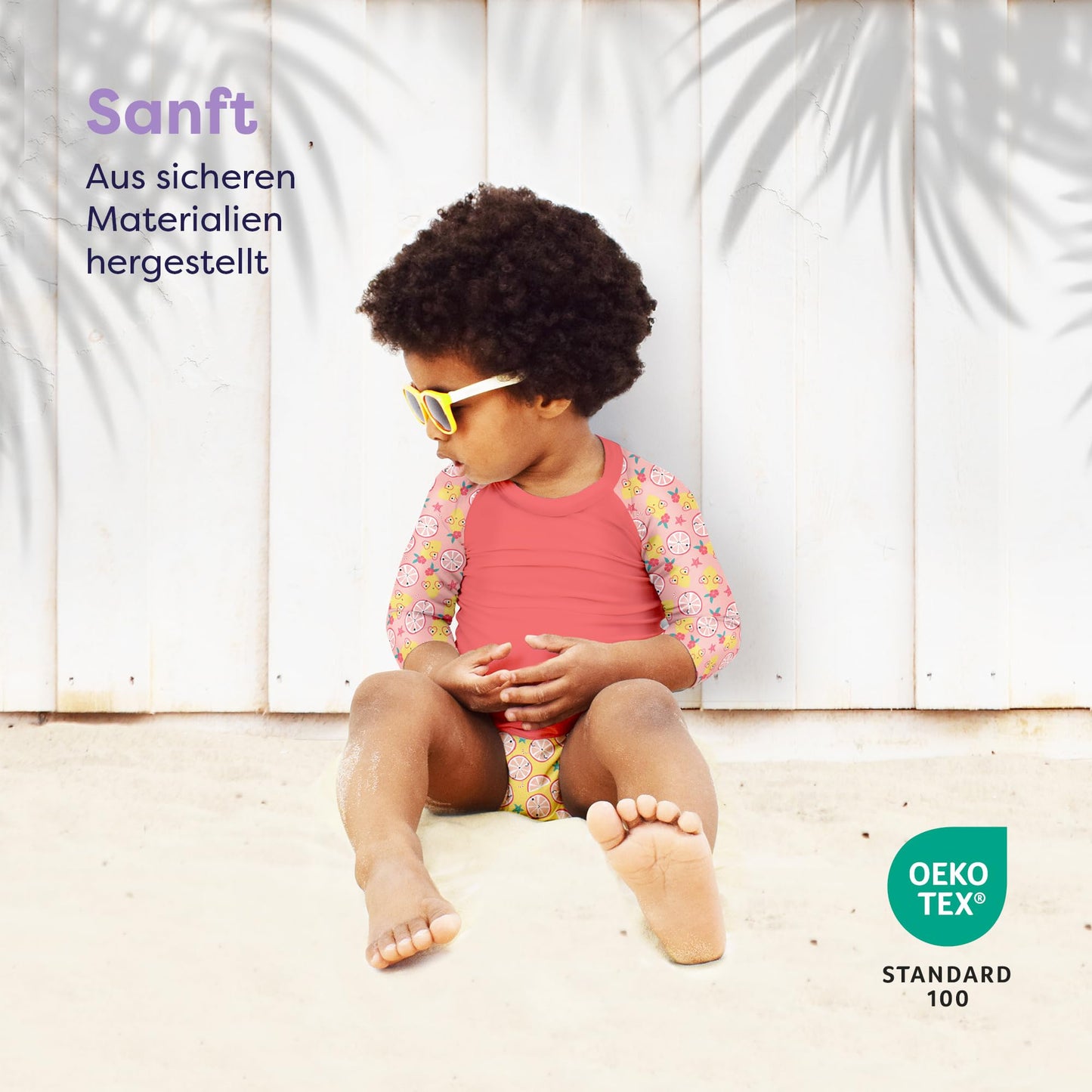 Bambino Mio pikkade varrukatega UV kaitsega ujumissärk SPF40+, 6-12k