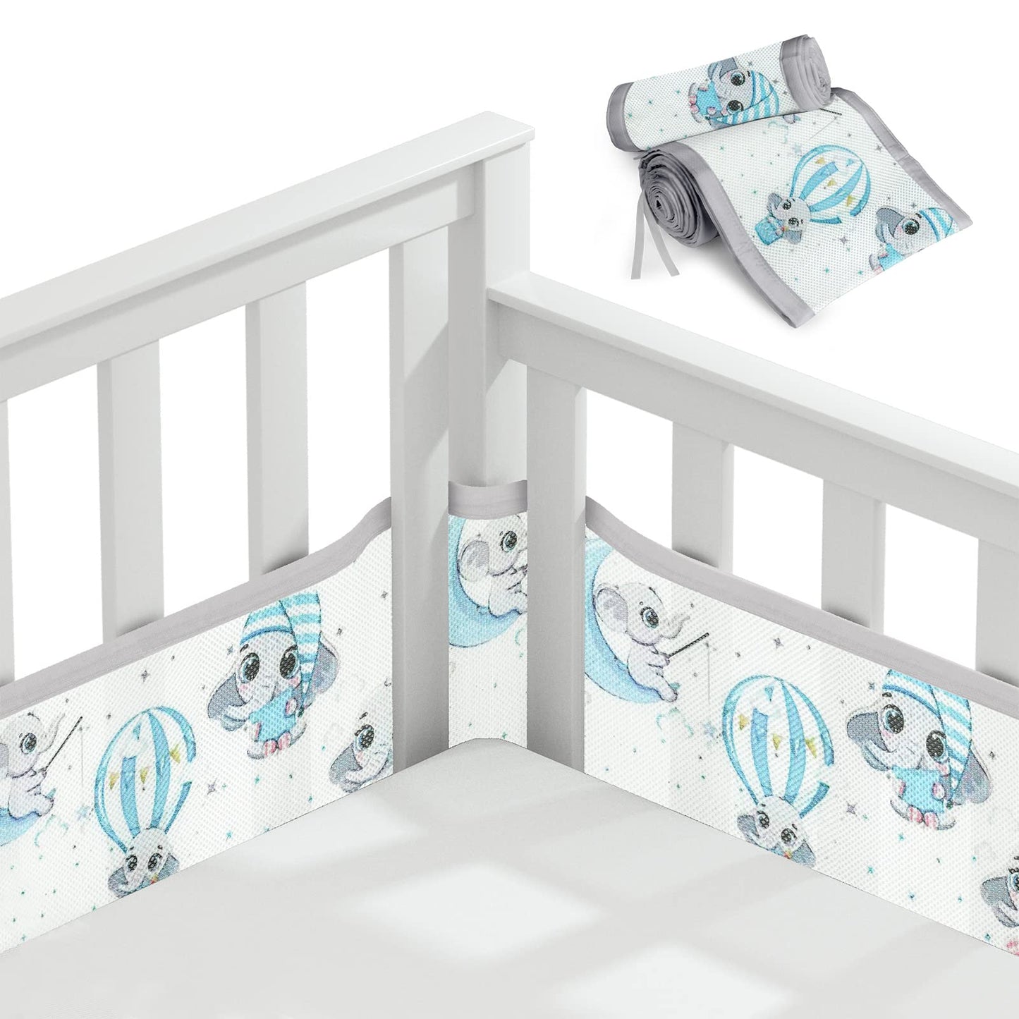 Vicloon hingav võrevoodipehmendus, 2-osaline komplekt