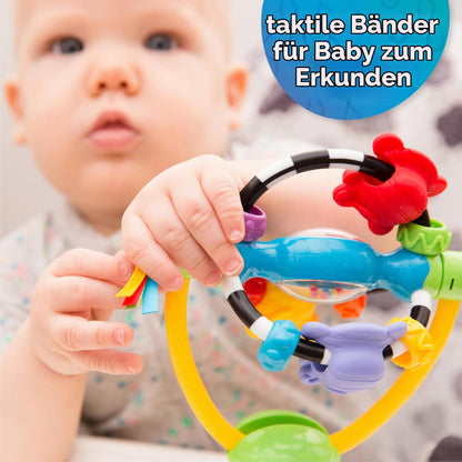 Playgro pöörlev kõristi iminapaga, alates 6 kuust