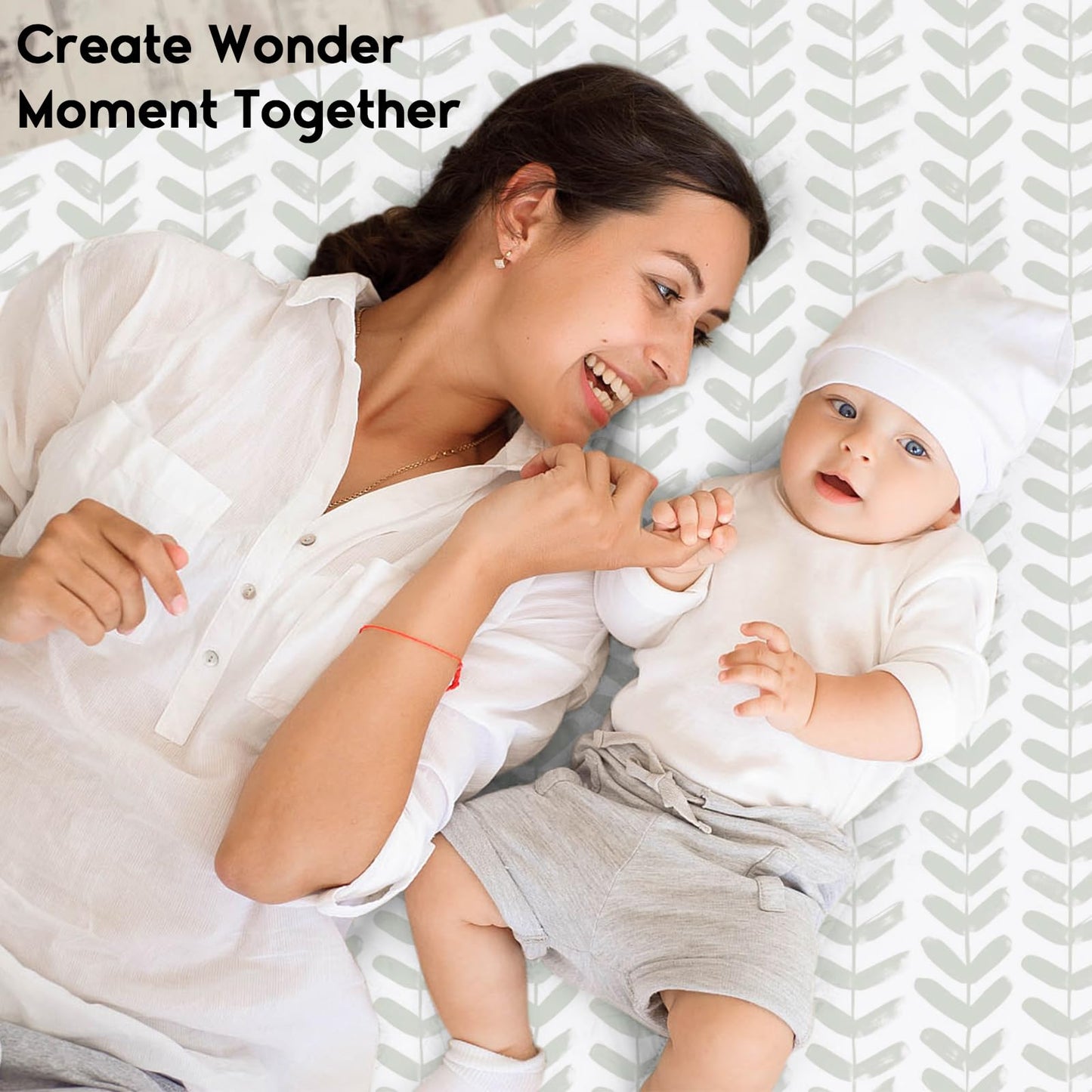 Yoofoss voodilina komplekt 140 × 70 cm, 2 tk, hall mets