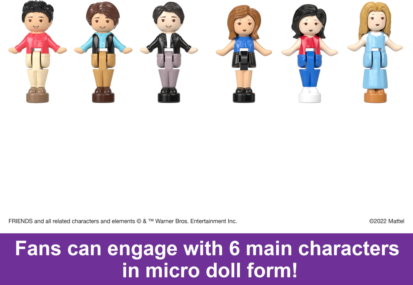Polly Pocket Friends erikollektsiooni mängukarp 6 tegelase ja 9 aksessuaariga