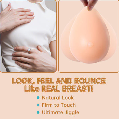 Silikoonist rindade proteesid D-suurus – meditsiiniline taastusravi abivahend