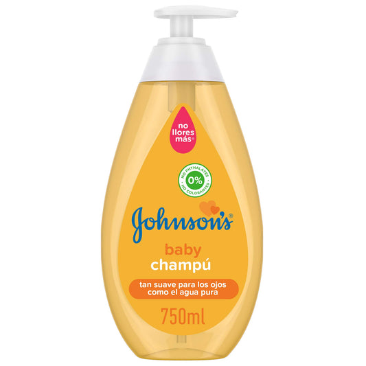 Johnson’s Baby šampoon Gold pumbaga 750 ml