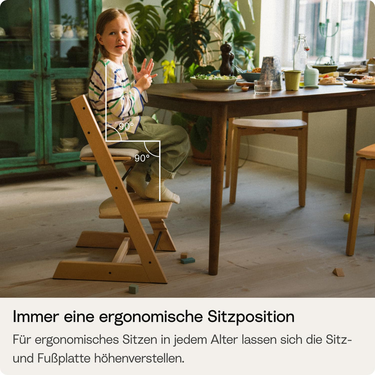 Stokke Tripp Trapp® kasvav söögitool, pöögipuit, naturaalne (Natural)