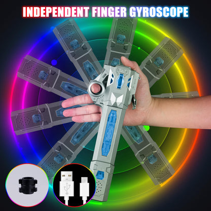 Moocuca children's USB rechargeable laser sword with light and sound, 7 colors