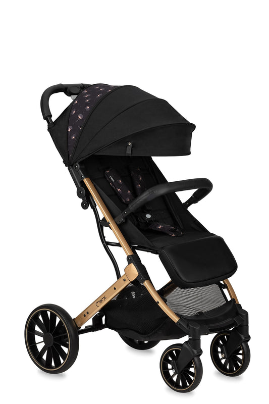 MoMi Estelle Plus Light kergkäru, must, kuni 22 kg