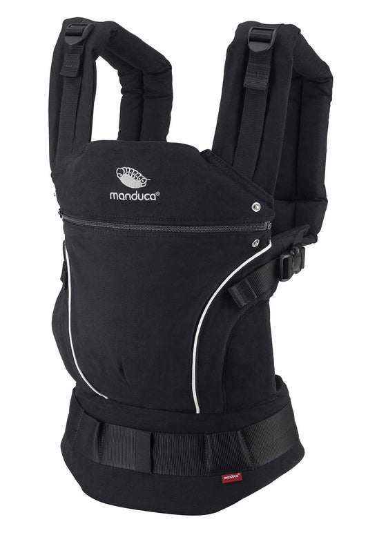 manduca First beebi kandekott – sünnist kuni 20 kg, must